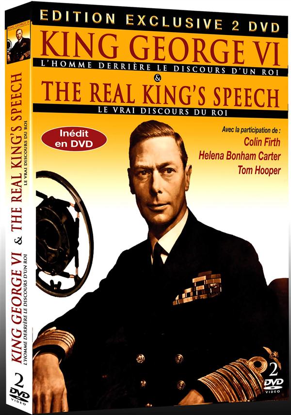 King George VI : L'homme derrière le discours d'un roi & The Real King's Speech [DVD]