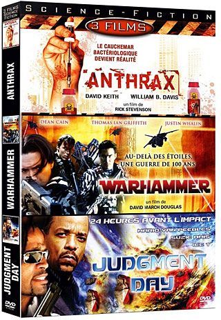 Coffret science fiction 2 : anthrax ; warhammer ; judgement day [DVD]