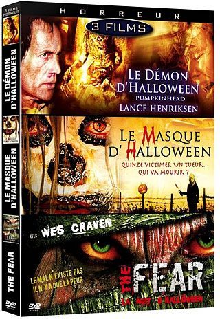 Horreur - Coffret 3 films : Pumpkinhead - Le démon d'Halloween + Le masque d'Halloween + La nuit d'Halloween [DVD]
