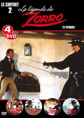 Coffret la légende de Zorro, vol. 2, 24 épisodes [DVD]