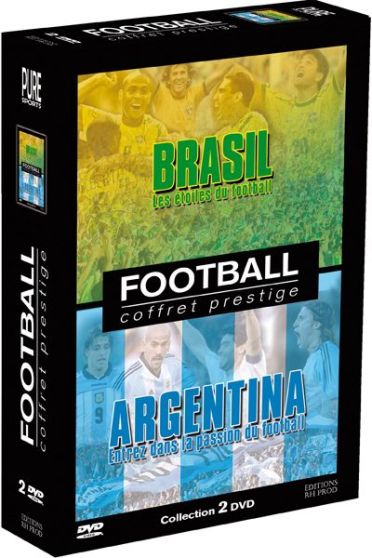 Football : Brasil, Argentina - Coffret prestige [DVD]
