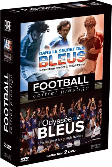 Coffret Football : Dans le secret des Bleus + L'odyssée des Bleus [DVD]
