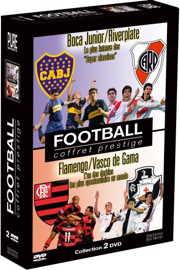 Coffret Les grands Sud-américains : Boca Junior/Flamengo - Flamengo/Vasco de Gama [DVD]
