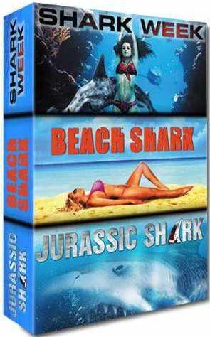 Requin - Coffret 3 films : Shark Week + Beach Shark + Jurassic Shark [DVD]