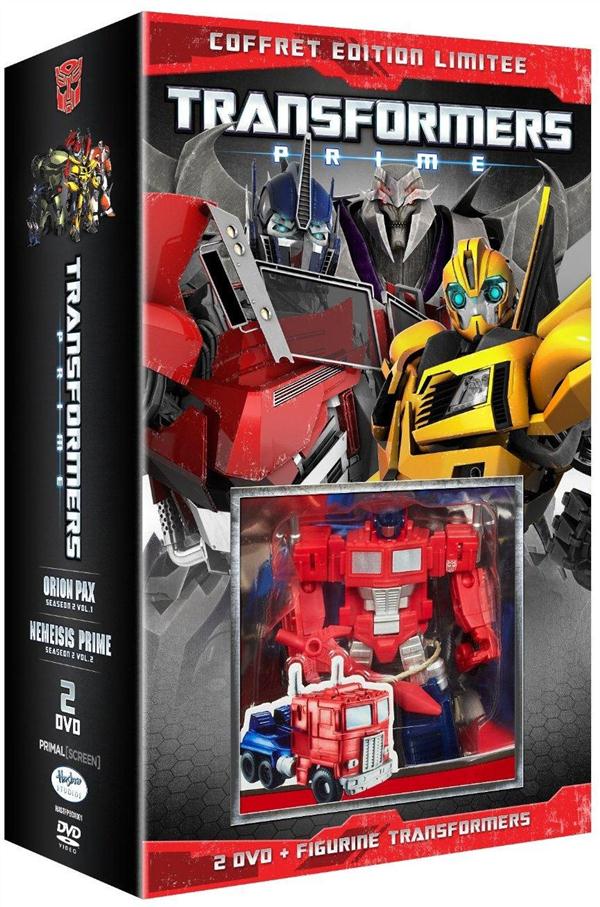 Transformers Prime - Saison 2, Vol. 1 : Orion Pax + Vol. 2 : Nemesis Prime [DVD]