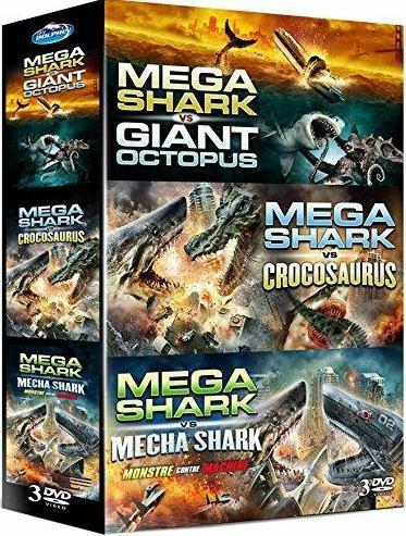Mega Shark vs Giant Octopus + Mega Shark vs Crocosaurus + Mega Shark vs Mecha Shark [DVD]