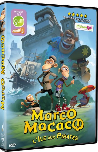 Marco Macaco : l'île aux pirates [DVD] - flash vidéo