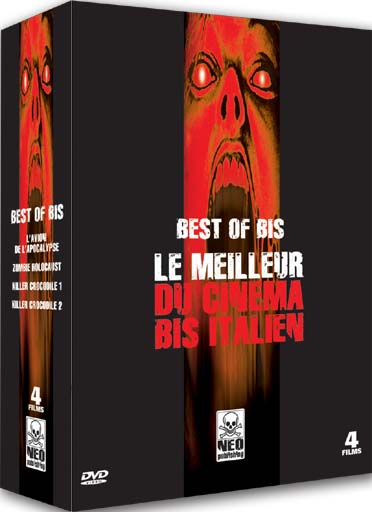 Coffret Best Of Bis : L'Avion De L'Apocalypse ; Zombie Holocaust ; Killer Crocodile ; Killer Crocodile 2 [DVD]