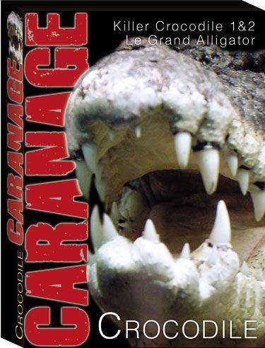 Ccoffret rocodile carnage : Killer crocodile 1 et 2 ; Le grand alligator [DVD]
