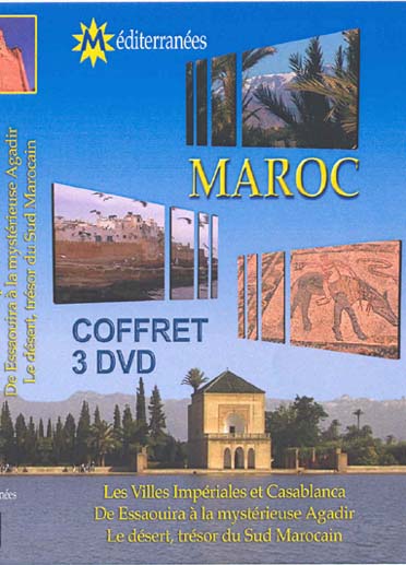 Coffret Maroc : les villes impériales et Casablanca ; de Essaouira à la mystérieuse Agadir ; le désert, tresor du sud [DVD]