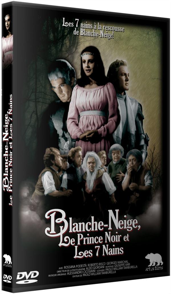 Blanche-Neige, le Prince Noir et les 7 nains [DVD]