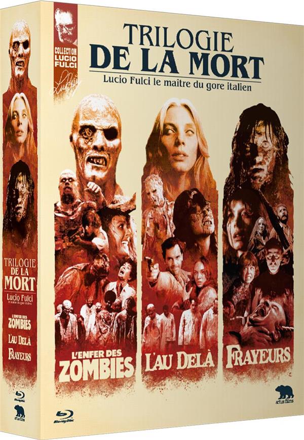 Trilogie de la mort - L'Enfer des zombies + L'Au-delà + Frayeurs [Blu-ray] - flash vidéo