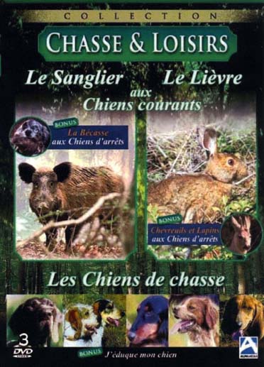 Le lievre ; le sanglier ; chiens de chasse [DVD]