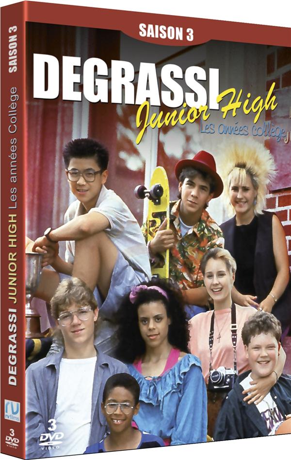 Degrassi Junior High : Les années collège - Saison 3 [DVD]