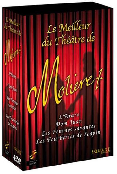 Le Meilleur du théâtre de Molière - Coffret 4 DVD [DVD]