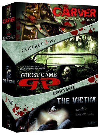 Coffret épouvante : The victim ; Ghost game ; Carver [DVD]
