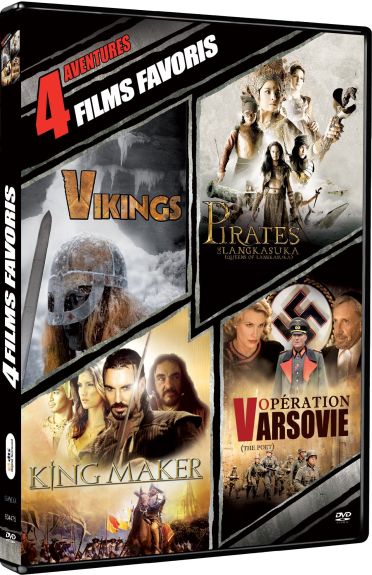 4 films favoris : Aventures [DVD]