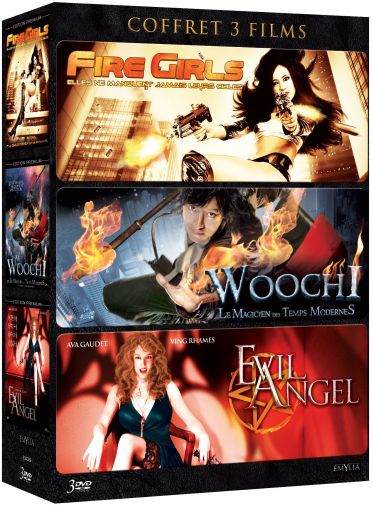 Coffret fantastique : evil angel ; woochi ; fire girls [DVD]