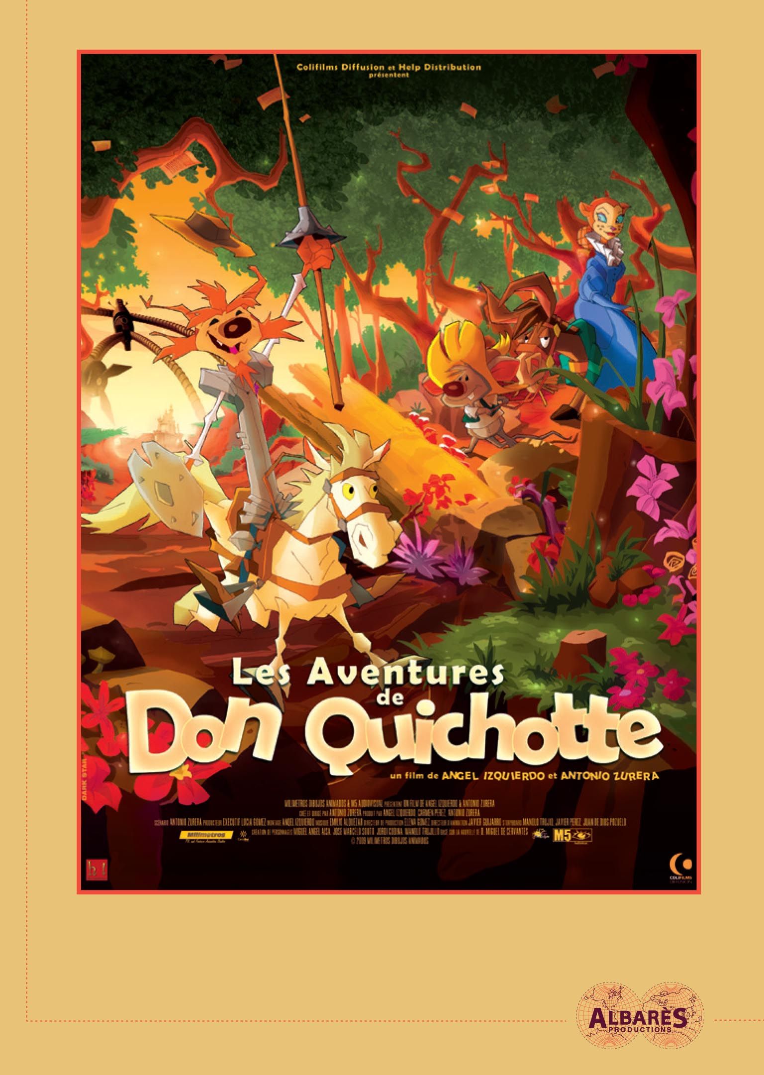 Les Aventures de Don Quichotte [DVD]