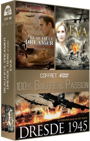 Coffret 100% guerre et passion : beautiful dreamer ; Eva ; dresde 1945 [DVD]