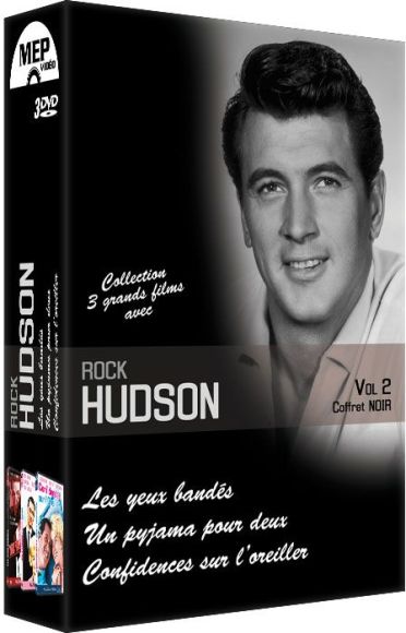 Rock Hudson - Coffret noir Vol. 2 : Les yeux bandés + Un pyjama pour deux + Confidences sur l'oreiller [DVD]