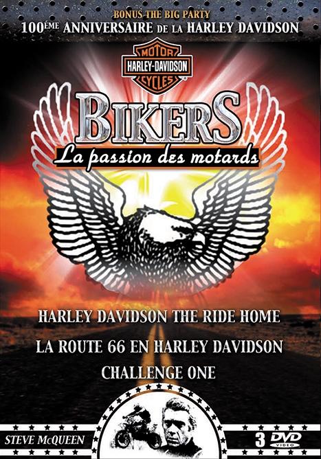 Coffret bikers : la passion des motards [DVD]