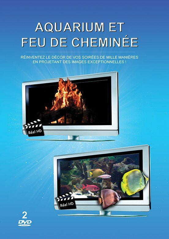 Coffret aquarium et feu de cheminée [DVD]