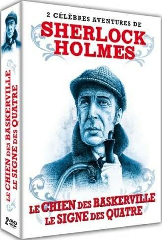 2 célèbres aventures de Sherlock Holmes : Le chien des Baskerville + Le signe des Quatre [DVD]