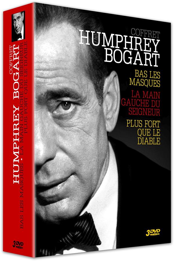 Humphrey Bogart : Bas les masques + La Main gauche du seigneur + Plus fort que le diable [DVD]