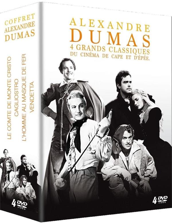 Le comte de Monte Cristo + Cagliostro + L'homme au masque de fer + Vendetta [DVD]