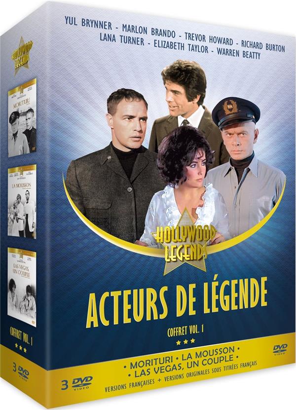 Acteurs de légende Vol. 1 : Morituri + Las Vegas, un couple + La Mousson [DVD]