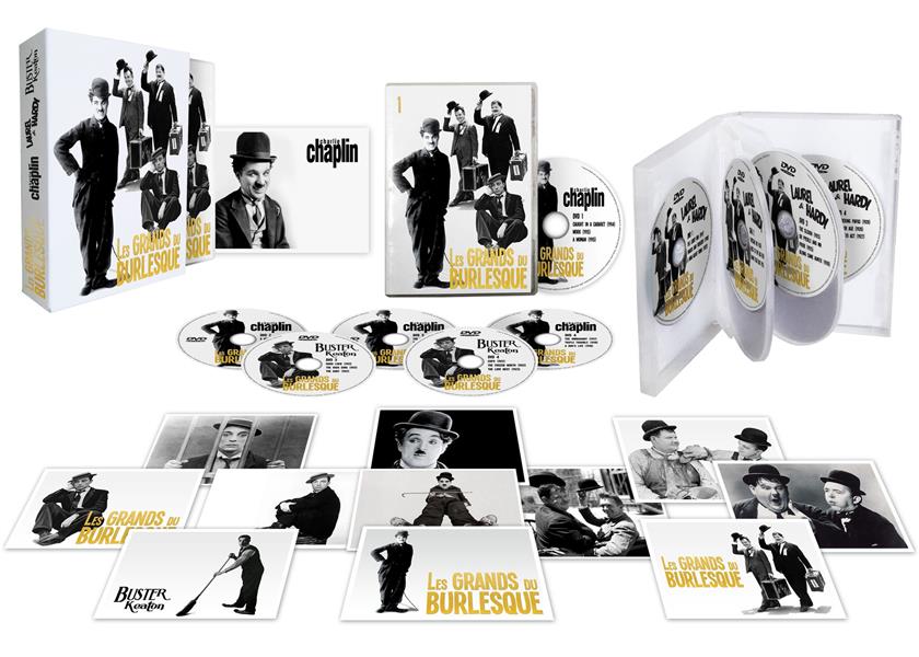 Les Grands du burlesque : Charlie Chaplin & Buster Keaton [DVD]
