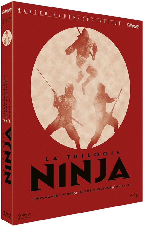 La Trilogie Ninja : L'implacable Ninja + Ultime violence + Ninja III [Blu-ray]