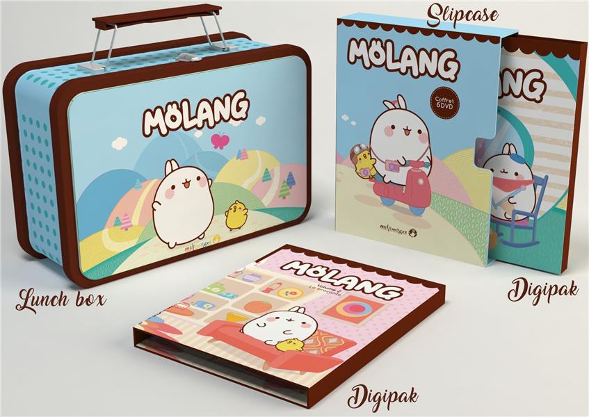Molang - Intégrale Saisons 1 & 2 [DVD] - flash vidéo