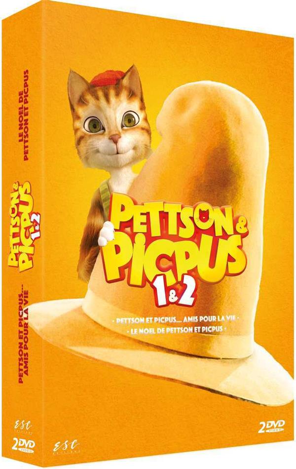 Coffret Pettson et Picpus 2 films : Pettson et Picpus ; le Noël de Pettson et Picpus [DVD] - flash vidéo