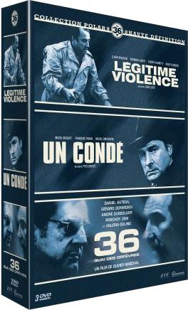 Collection "Le 36" : Légitime violence + Un Condé + 36 quai des Orfèvres [DVD]