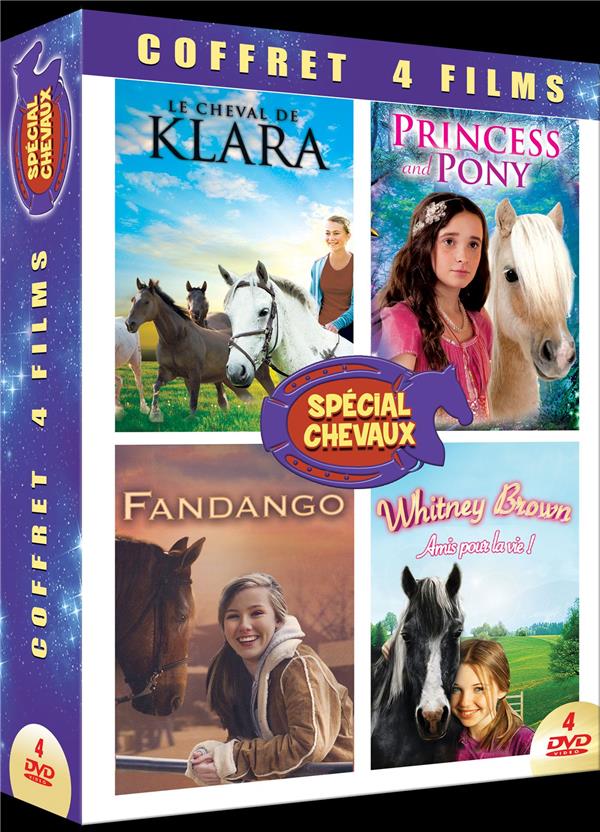 Coffret cheval 4 films [DVD] - flash vidéo