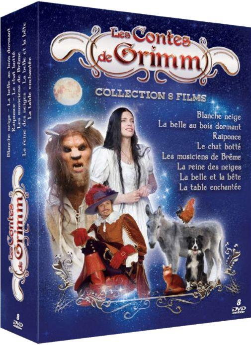 Coffret les contes de Grimm 8 films [DVD] - flash vidéo