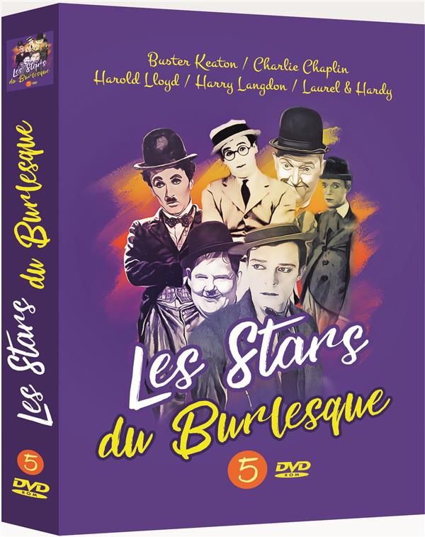 Coffret les stars du burlesque 5 films [DVD]