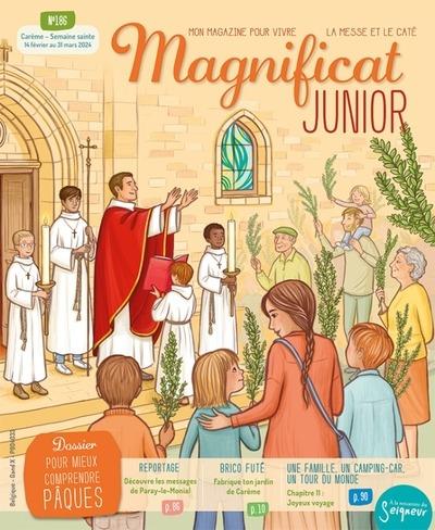 Magnificat junior n.186 : avec hors-série semaine sainte 2024 - flash vidéo