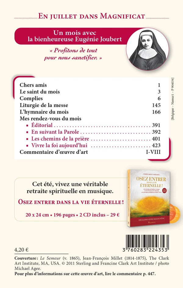 Magnificat n.404 : Juillet 2026