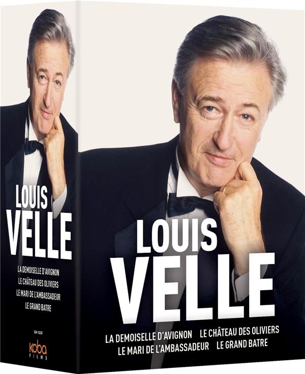 Louis Velle - Coffret : La Demoiselle d'Avignon + Le Château des Oliviers + Le Mari de l'Ambassadeur + Le Grand Batre [DVD] - flash vidéo