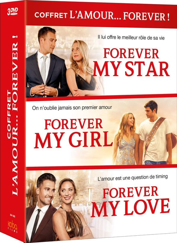 L'Amour... Forever - Coffret 3 films : Forever My Girl + Forever My Star + Forever My Love [DVD] - flash vidéo