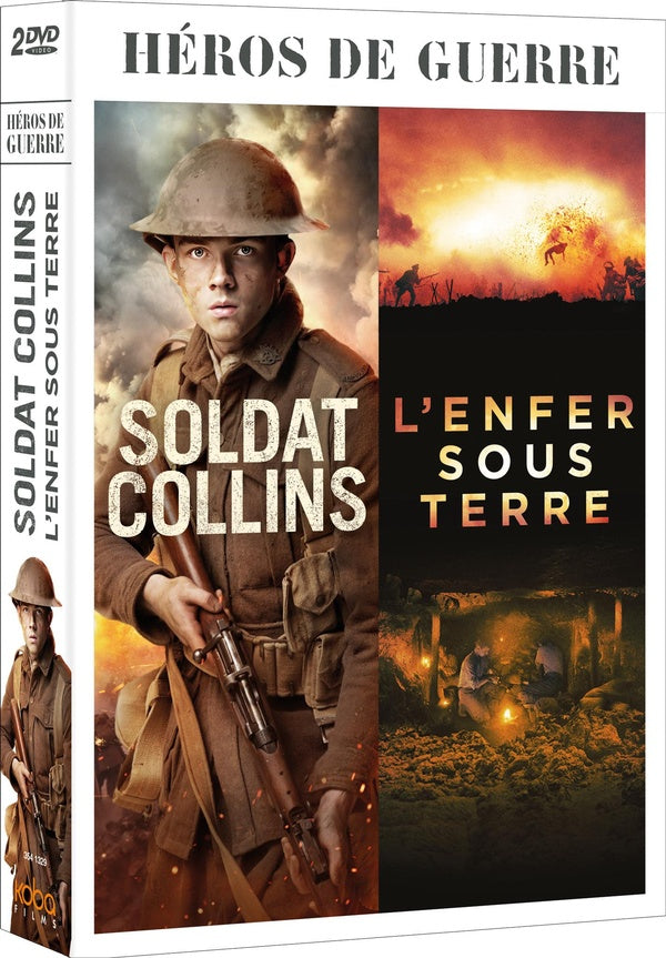 Héros de guerre - Soldat Collins + L'Enfer sous terre [DVD]