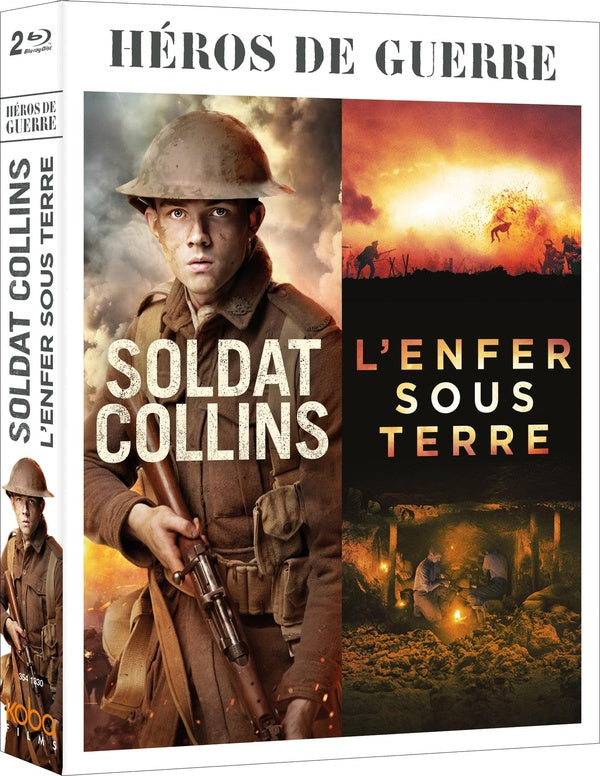 Héros de guerre - Soldat Collins + L'Enfer sous terre [Blu-ray]