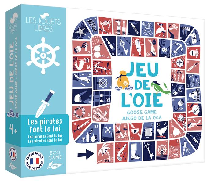 Jeu de l'oie : les pirates font la loi - flash vidéo