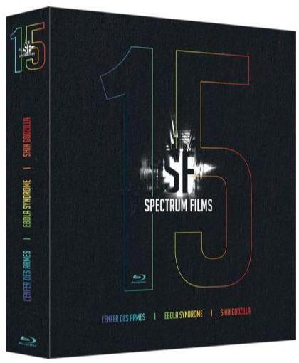Spectrum Films - 15 - Coffret : L'Enfer des armes + Ebola Syndrome + Shin Godzilla [Blu-ray]
