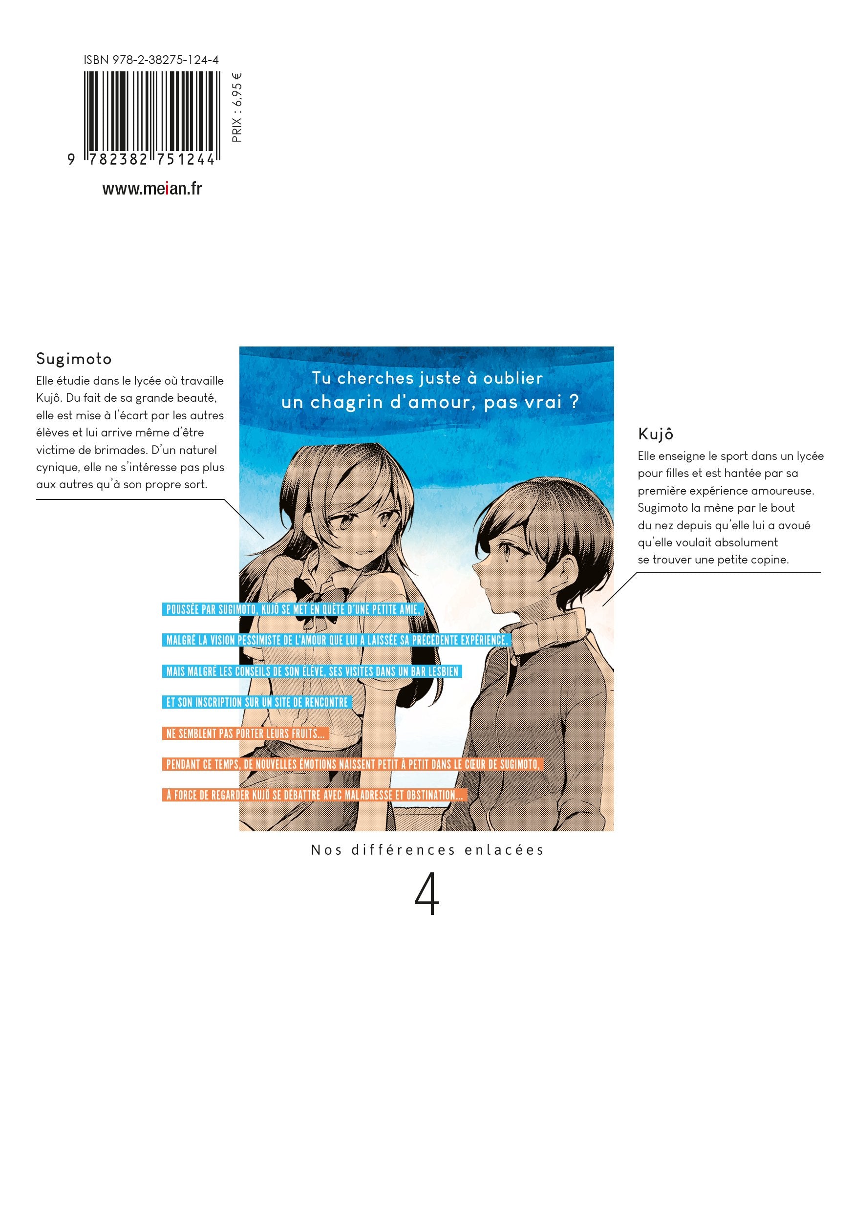 Nos différences enlacées - Tome 04 - Livre (Manga)