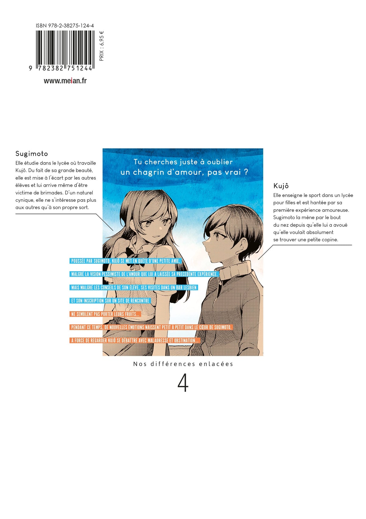 Nos différences enlacées - Tome 04 - Livre (Manga)