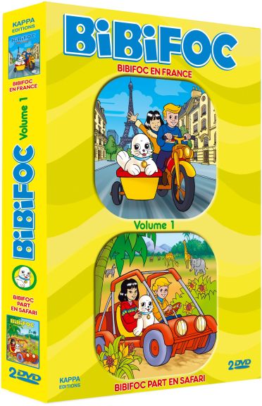 Bibifoc - Vol. 1 : Bibifoc en France + Bibifoc part en safari [DVD] - flash vidéo
